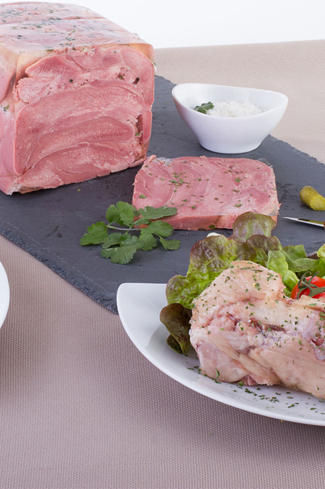 Langues et Pieds de Porc Vinaigrette